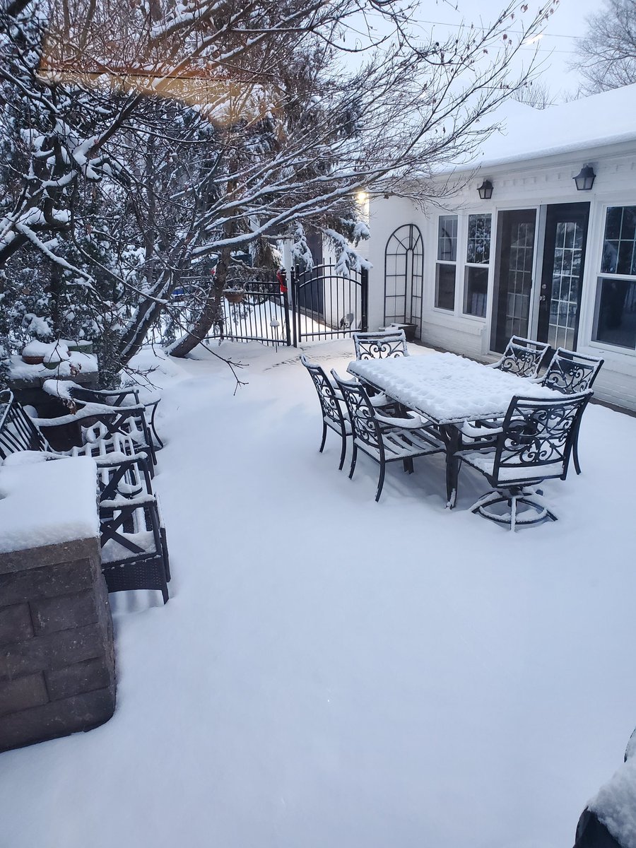 ¡Primera nevada del año!