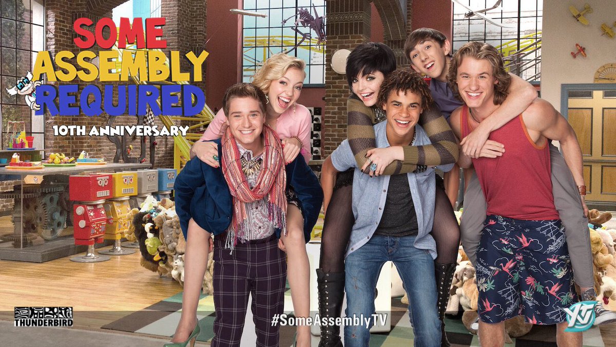 Happy 10th Anniversary to @someassemblytv today! Thanks @DanSigner @HowardNemetz & @tbirdent for making this great show! #SomeAssemblyTV #Jan6 #10thAnniversary 🧸🎭📺