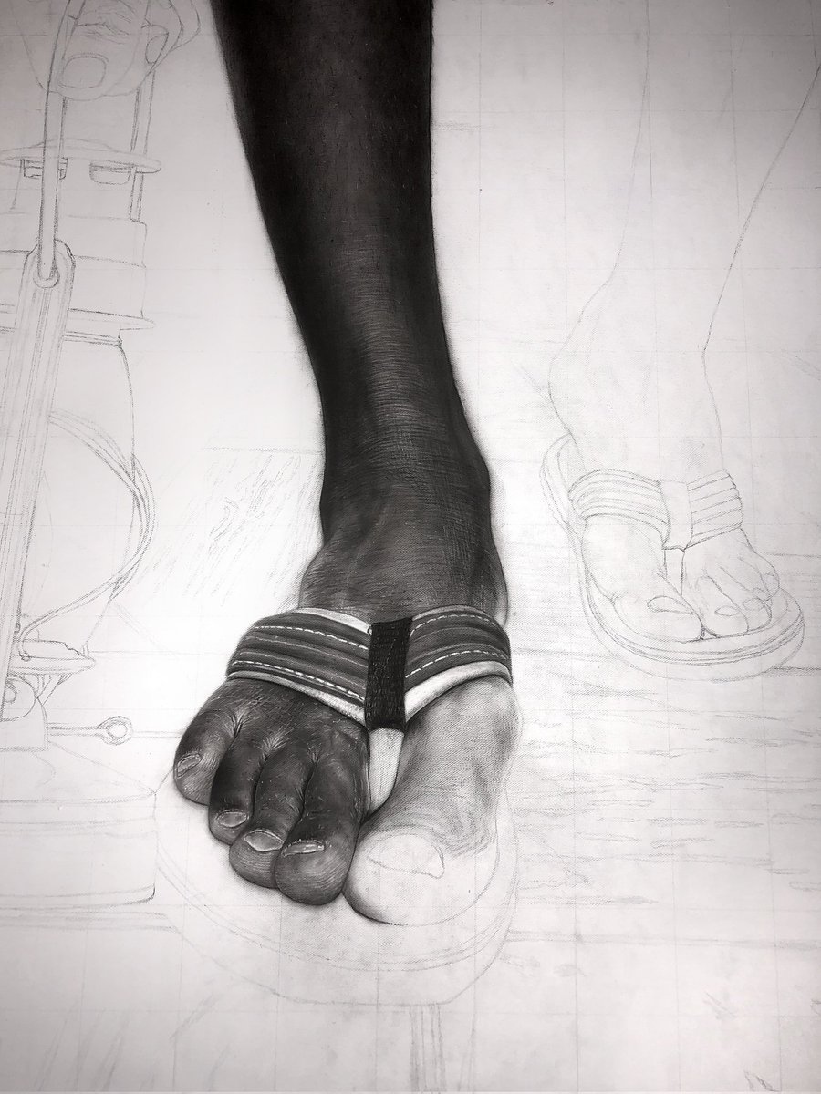 Lamp to my feet 🔥
Progress shot 
.
.
.
#charcoal #charcoalartist #visualart #canvas #visualartist #pencildrawing #pencil #samgospel #gospelartist #gospelart #gospel #love #african #africanamerican #usa🇺🇸 #nyc #nigeria @Sothebys
#2024declarations #affirmations #Pencildrawing