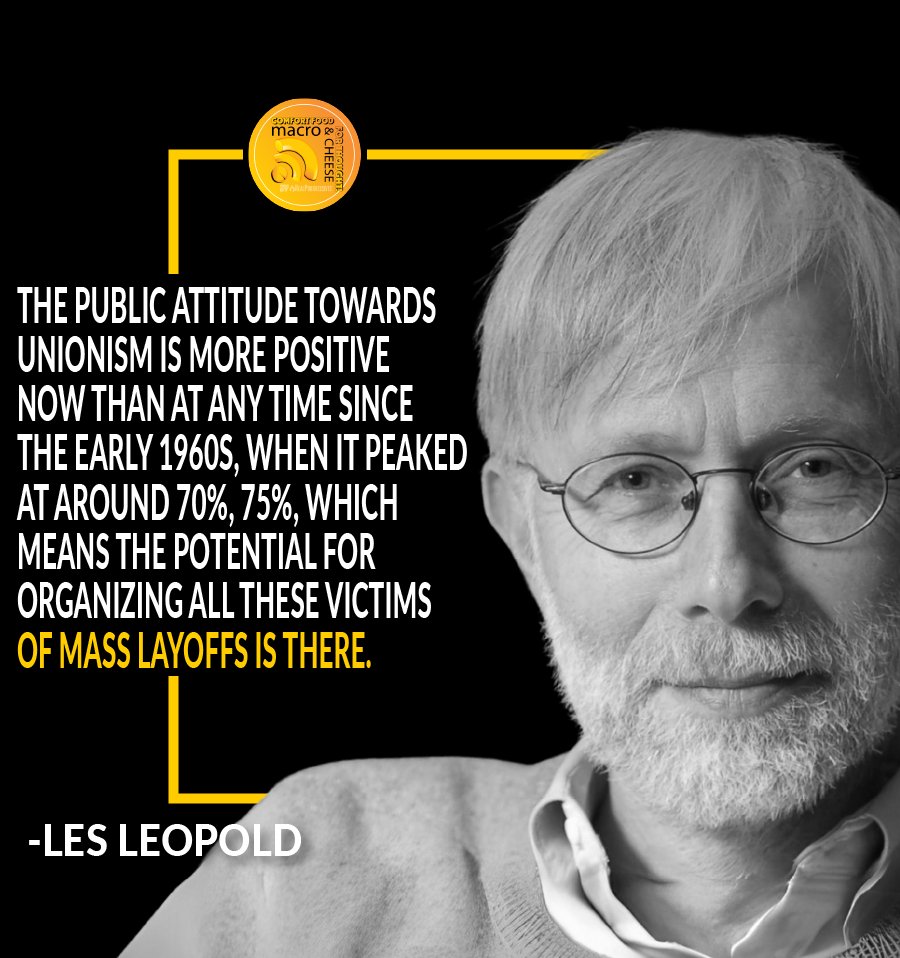 CheeseMacro's tweet photo. @sdgrumbine talks with @les_leopold of the Labor Institute, author of the forthcoming “Wall Street’s War on Workers”
#FireSector #duopoly #Reagan #Clinton #LeveragedBuyouts #StockBuybacks #FinanceCapitalism #labor #EconomicJustice #FJG #MMT
https://t.co/fZSyPqgQTd https://t.co/bCPnNyHXOp