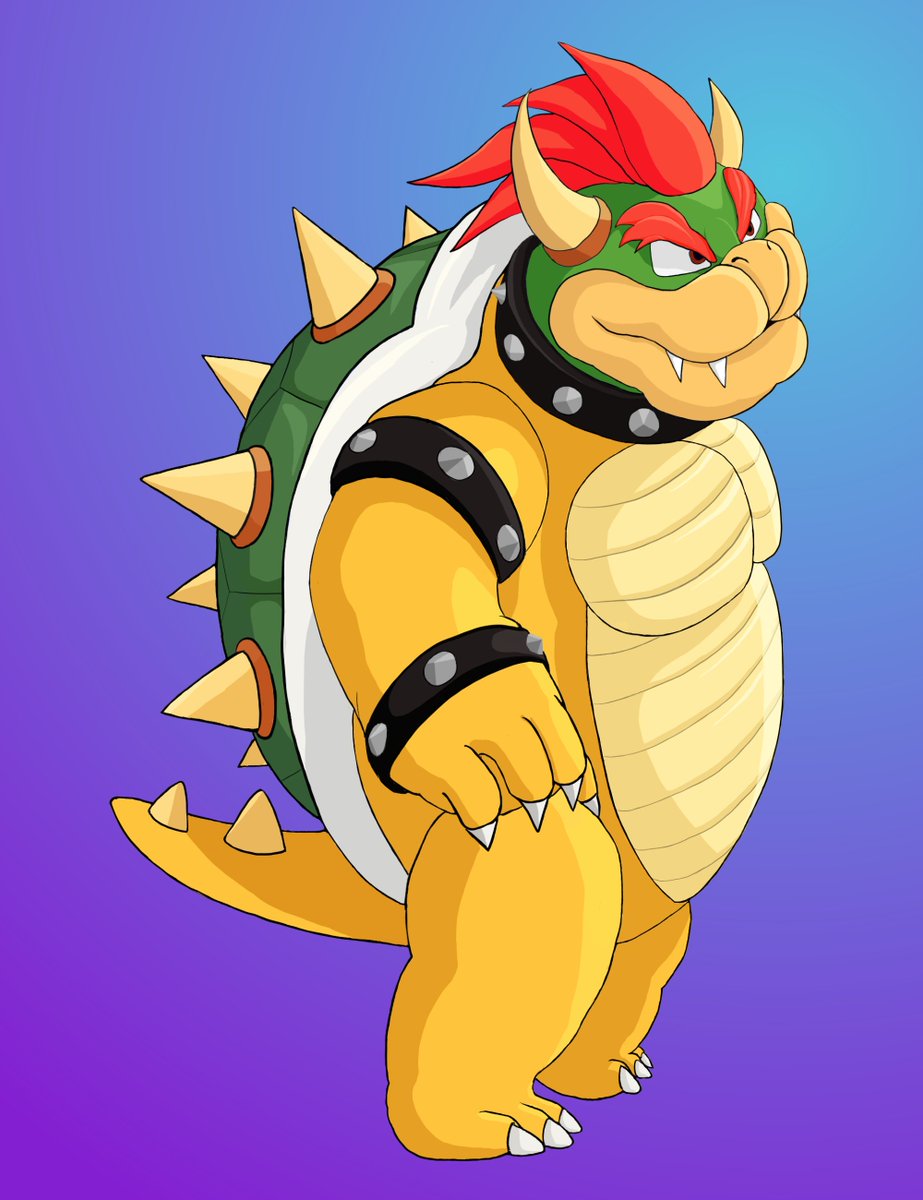 MagnusBullseye's tweet photo. Bowser, with a body this time! https://t.co/CiVdNzyYqB