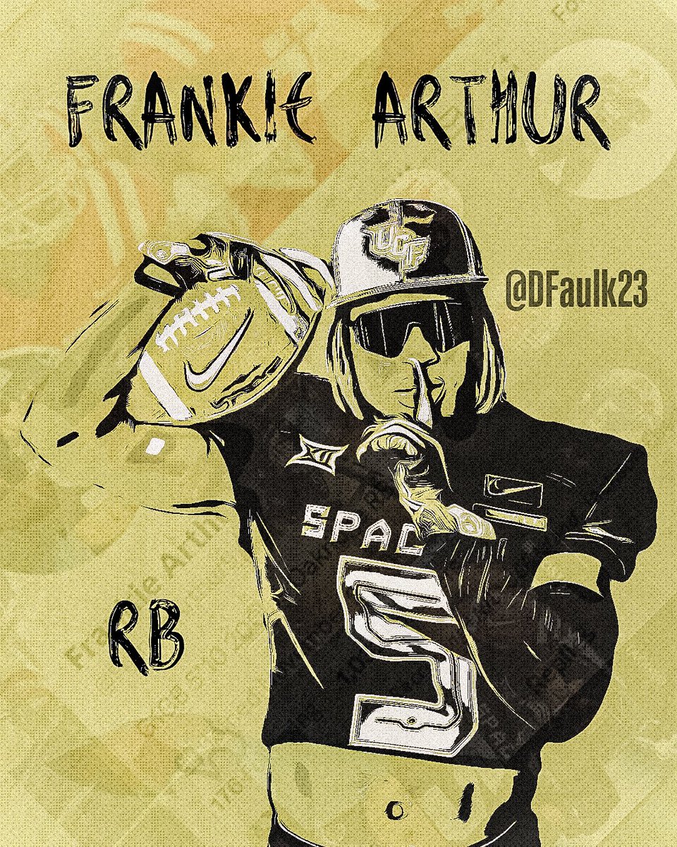 For our 3rd photo dedicated to the @UCF_Football 's #UCFuture24 class, let's spotlight @FrankieArthur9 ⚔️ Playing for the @oakridgefb team in TX, this RB talent is one to keep an eye on as he joins the @UCFKnights in 2024. Let's show him the love & drop a follow! ⚔️ #UCF #GKCO
