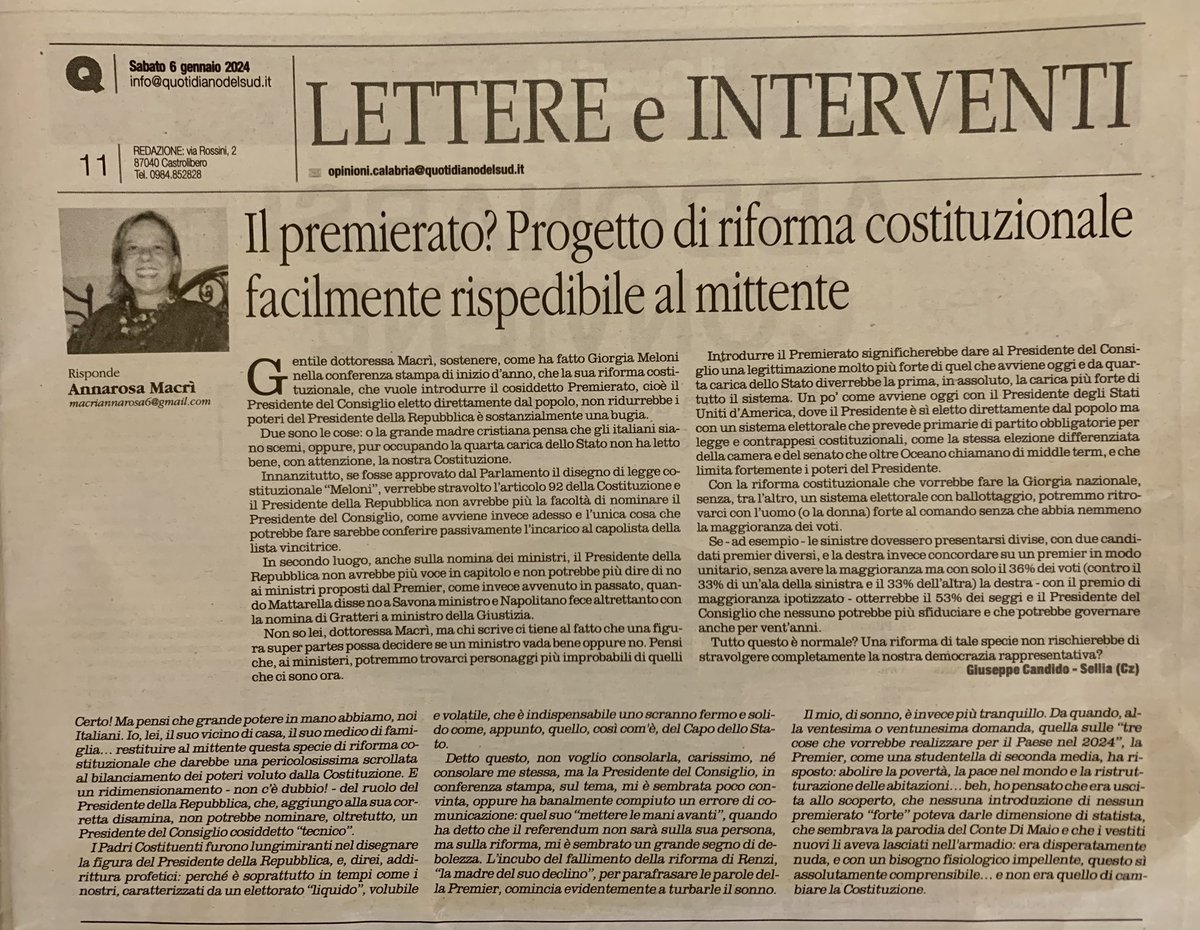Giuseppe Candido tweet media