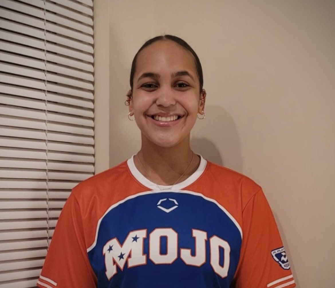 TNMojo07's tweet photo. We would like to welcome Jenna Wilson to our Mojo family.  Jenna is from Manassas, Virginia and attends Osborn Park High School.  She is a 2026 C/CINF.  Jenna is ranked #45 in extra innings latest 2026 rankings.  @jennawilson2026 @ExtraInningSB https://t.co/ObrqoBU6Vu