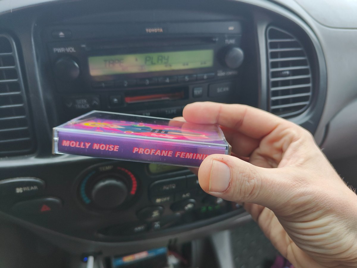 mechanicalkurt's tweet photo. Profane feminine on cassette from @ImPureNoise goes hard as shit https://t.co/5v6xIWBuOm