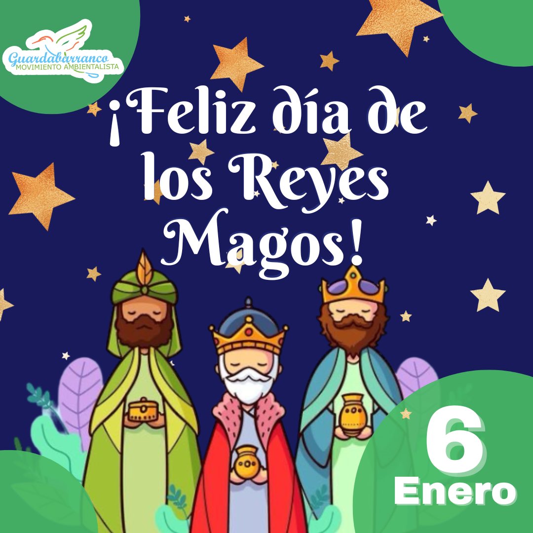 🔰Hoy celebramos el Día de los Reyes Magos 🌟, una festividad que conmemora la llegada de los tres sabios al nacimiento de Jesús. En muchos lugares, las familias se reúnen para compartir la tradicional rosca de reyes 🥮y disfrutar de la compañía. #SomosGuardabarranco