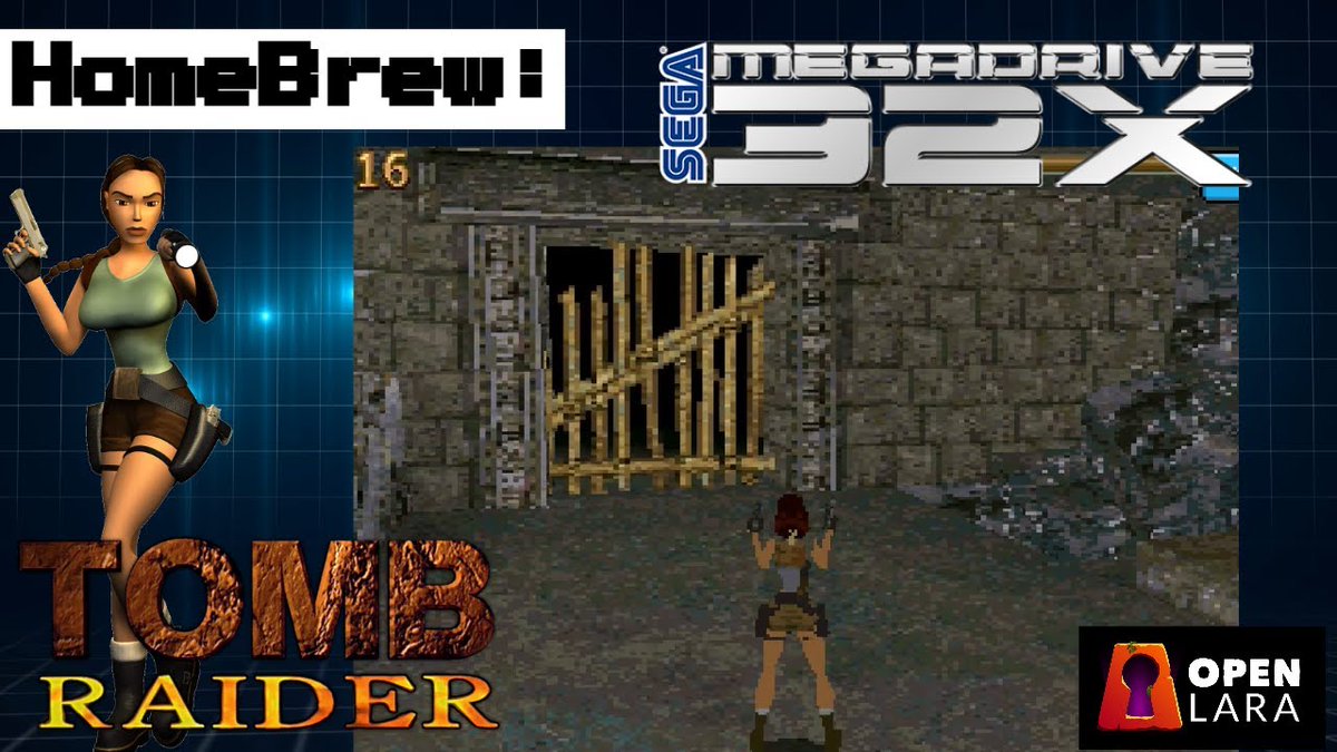 retrogameforce's tweet photo. How impressive is to see tomb raider on the sega 32x...

Video here:

https://t.co/nw5C9OgABr

#sega32X  #tomraider  #openlara  #tombraider32x  #megadrive32x #gaming  #retrogaming @SegaLordX https://t.co/NNh5Yqyllg