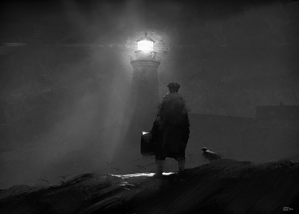 erenomoto's tweet photo. Lighthouse #sketch
'Bad luck to kill a sea bird.' https://t.co/yUflAl2Tu7