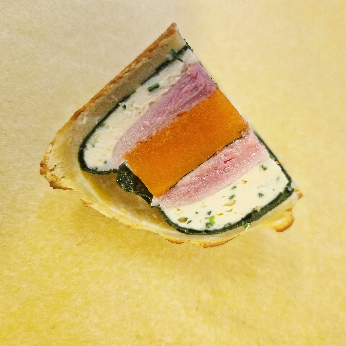 Pie / norfolk quail / carrot / thyme

Working on our spring menu at Lloyd's &amp; featuring is our quail pie. Glazed pate brisee encasing quail supremes, mousseline of chicken, confit carrot, wrapped in spinach, scored &amp; baked.

Looking forward to this going on the menu 👨‍🍳
•
#chefs