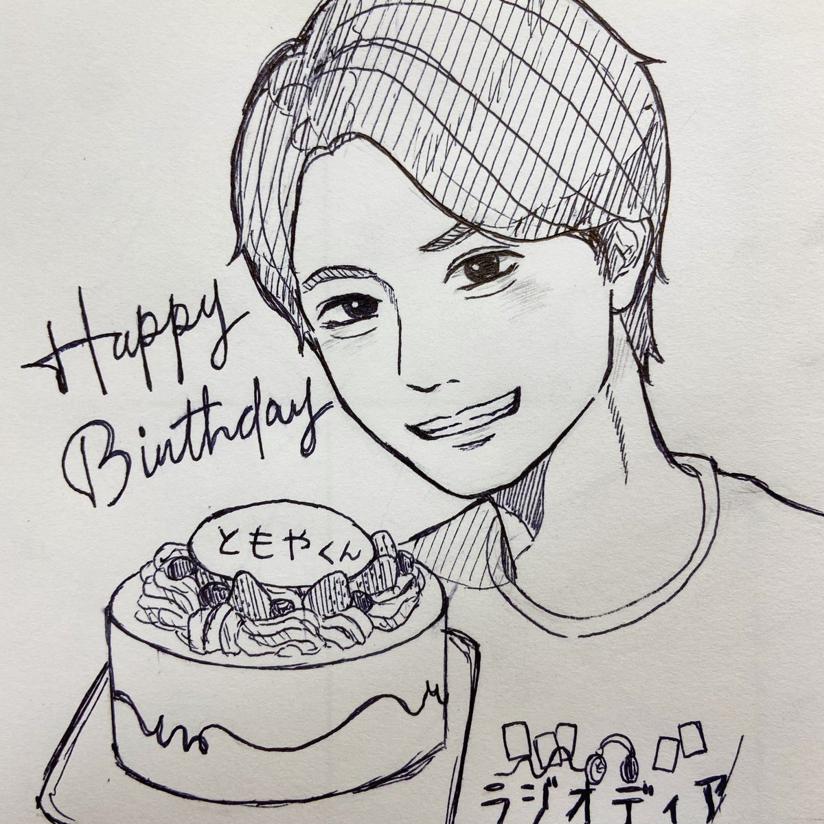 mochi_0mo's tweet photo. 竹内さんお誕生日おめでとうございます！！！！
ラフト20代幸せど真ん中👊な日々になりますように〜！！！！

 #竹内智也誕生祭2024 
 #板橋ハウスファンアート https://t.co/2qePXR7SMm