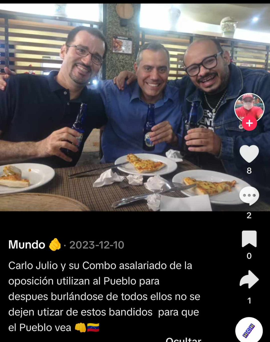 CarlosJRojas13's tweet photo. Debo denunciar como sigue el hostigamiento e #instigaciónalodio por parte del #CUPAZ a través de @MundoBogbe en @X-@TikTokLatAM,amenazan con agredirme además publican fotos de mi familia y amigos¡Les duele que denuncie accionar de los #colectivos armados sembrando terror en #Ccs! https://t.co/ZTD0Lx8rZA
