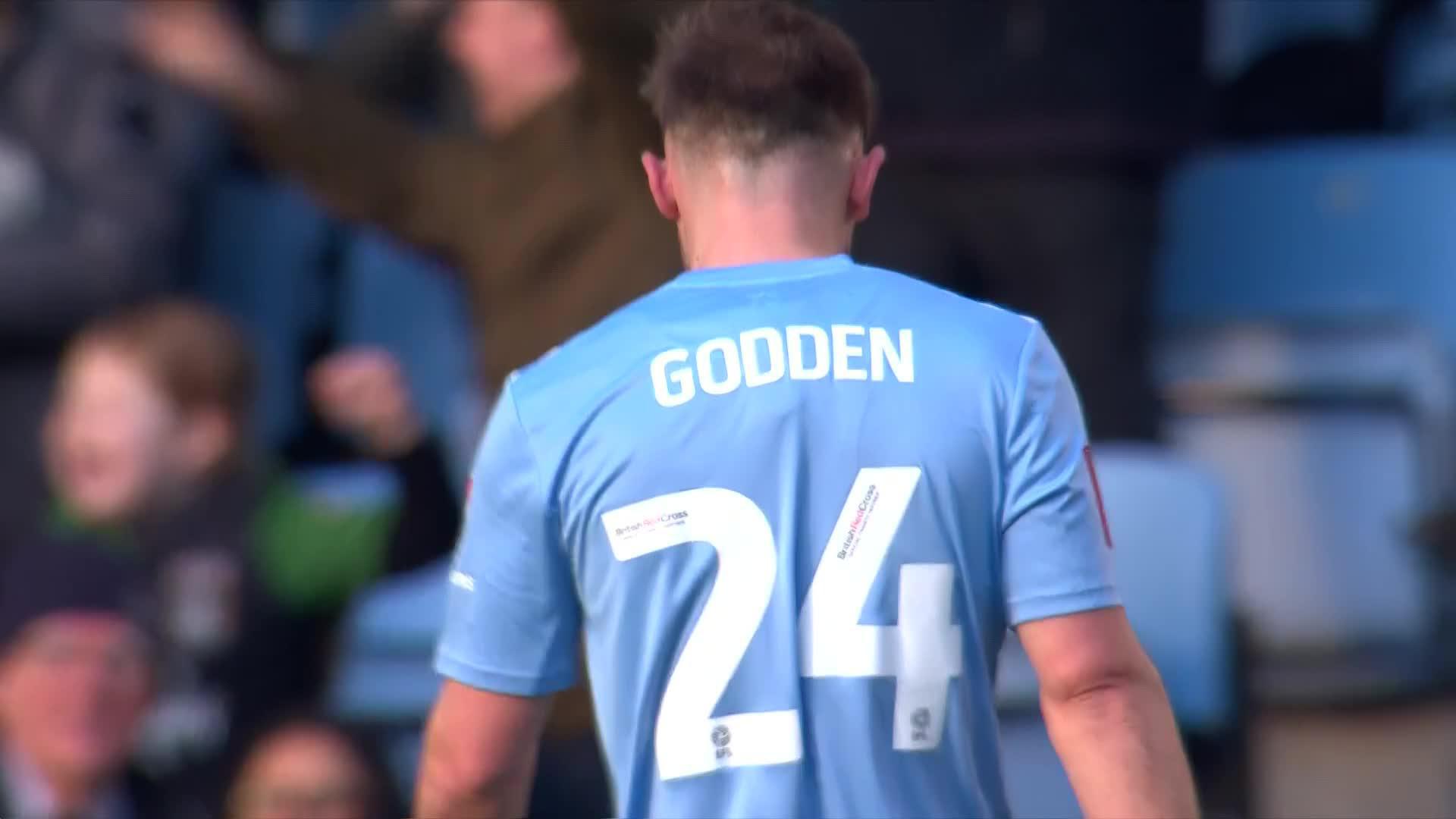 Matty Godden at the double ✌️@Coventry_City#EmiratesFACup