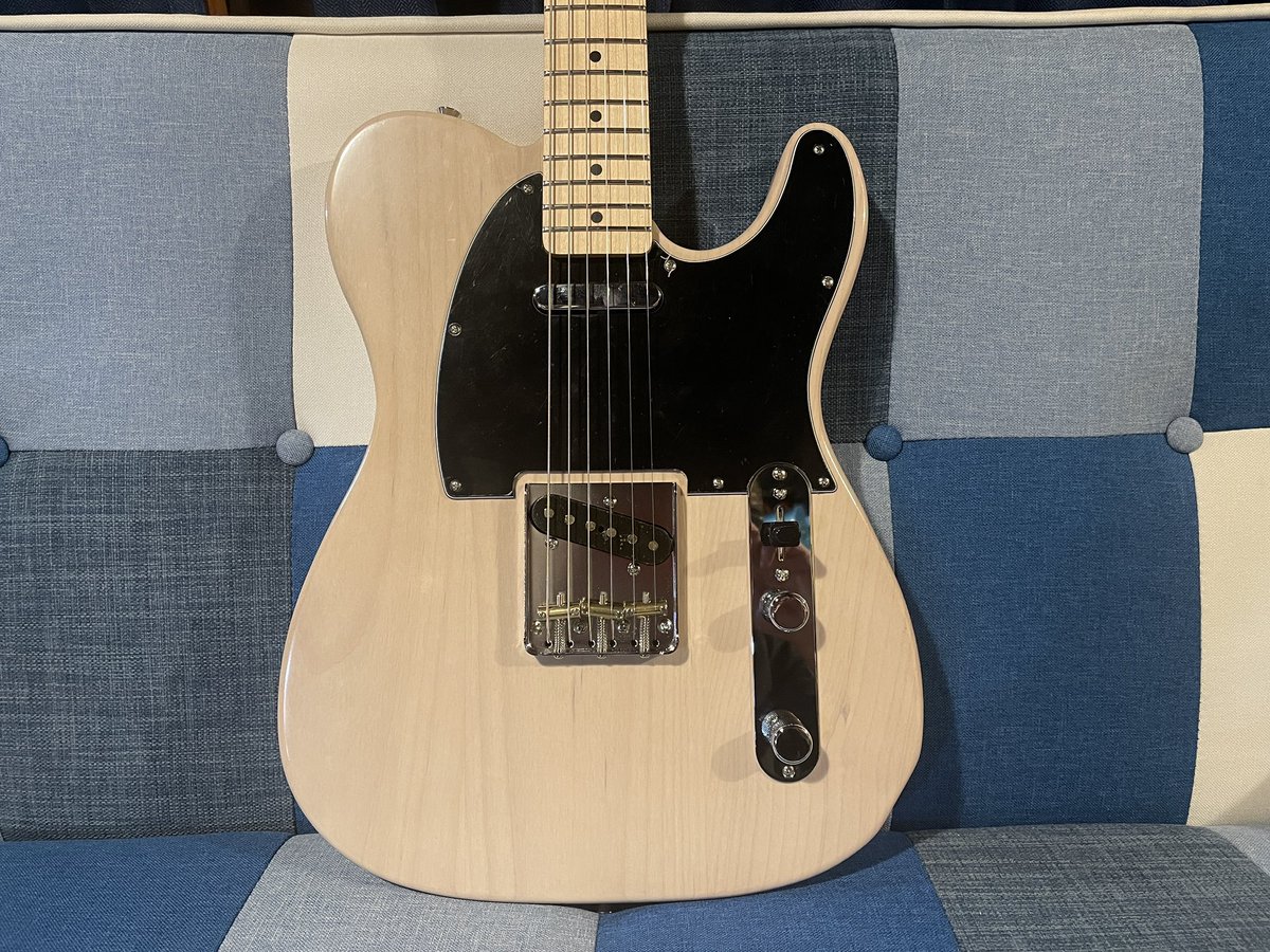 HonkyGuitars's tweet photo. 当店オリジナルモデル第二弾が完成致しました。
Vintageに近づけるというコンセプトではなく、ベーカーズフィールドのあの音を狙ってつくりました。
#telecaster #テレキャスター #エレキギター #donrich #ドンリッチ https://t.co/jSR21eUm3o