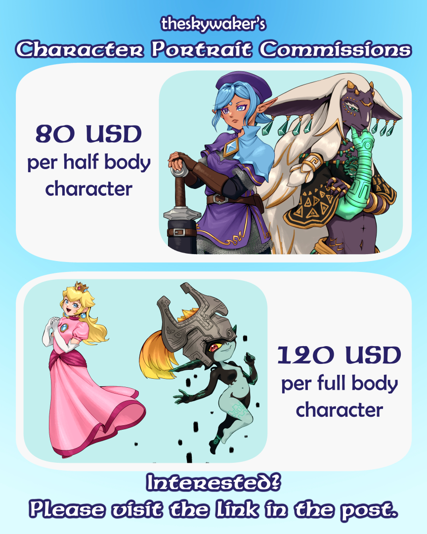 hi, i'm available to take 4 commissions this month!! 😊 read and fill out the form here if interested; forms.gle/FEMN7YaQt3G81G…