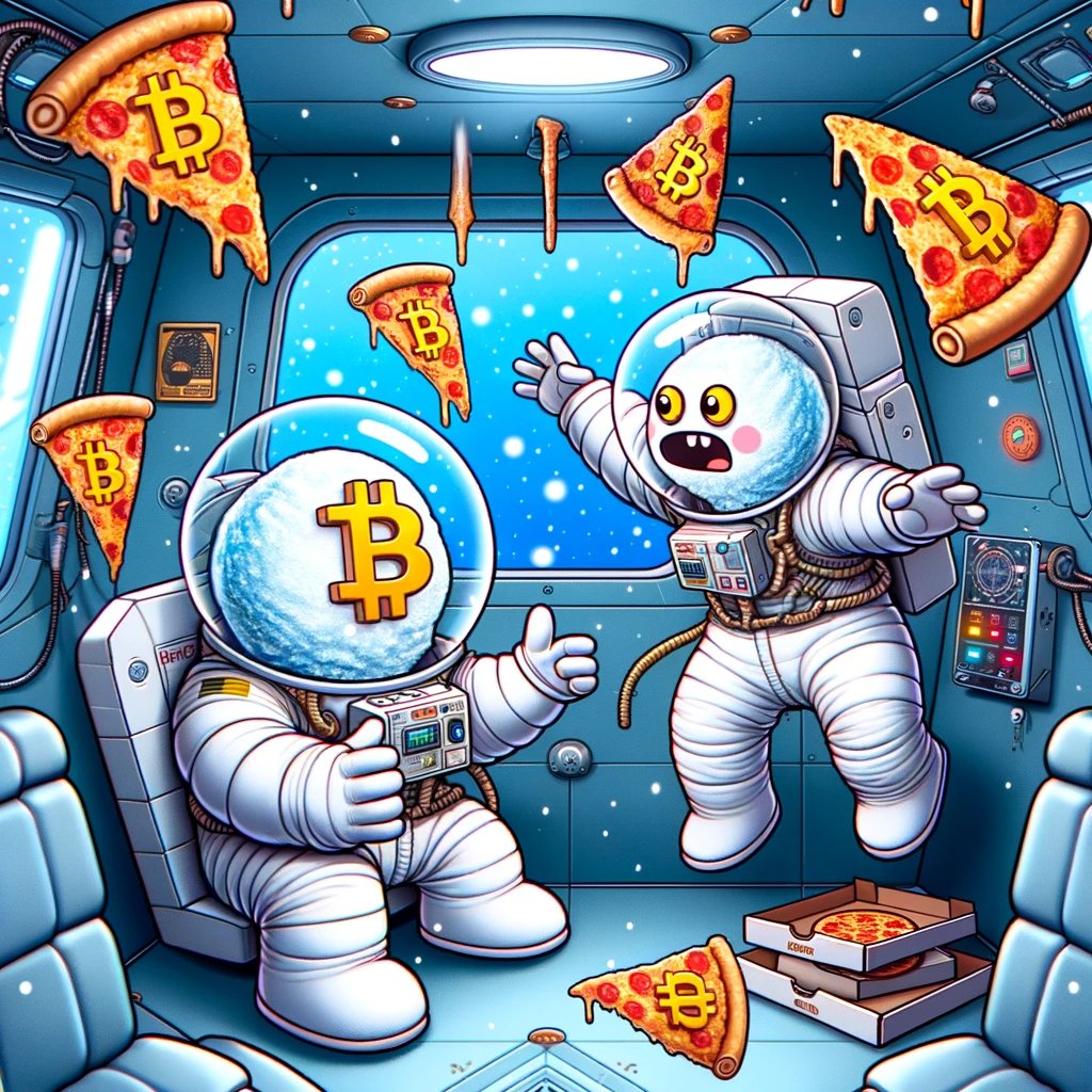 OTZI67506's tweet photo. Eat a piece of #BTC pizza 🍕🍕🍕
🚀🚀🚀🛸🛸🛸
#otzi #Bitcoin #MoonBTC #BRC20 #ORDI #NFT https://t.co/xPqmUnmqNs