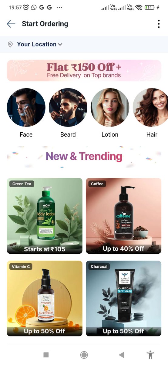 Pragati_03_20's tweet photo. Looking for Branded Beauty products? Checkout #ONDCStore  on Paytm app 
Here u will get good discounts from brands+ 125Rs coupon discount from ONDC  &amp; free shipping 
my recent order just delivered in good packing😍
Indeed @ONDC_Official Store is best
#VocalForLocal #BharatKaONDC https://t.co/QtX8DIasye