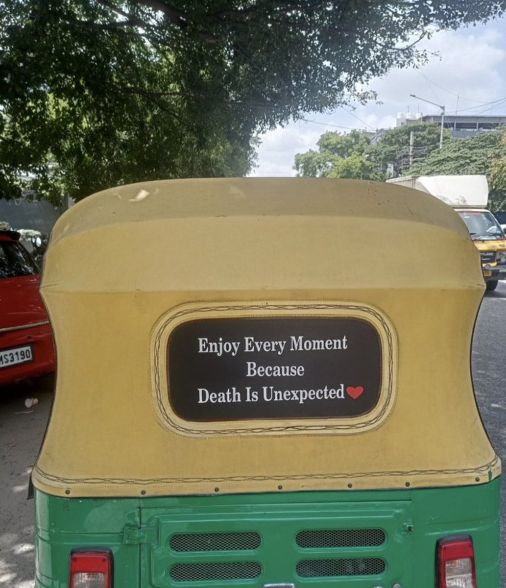 sunsetandchai's tweet photo. @paraschopra Spotted in HSR last year https://t.co/RmP0IWq4lx