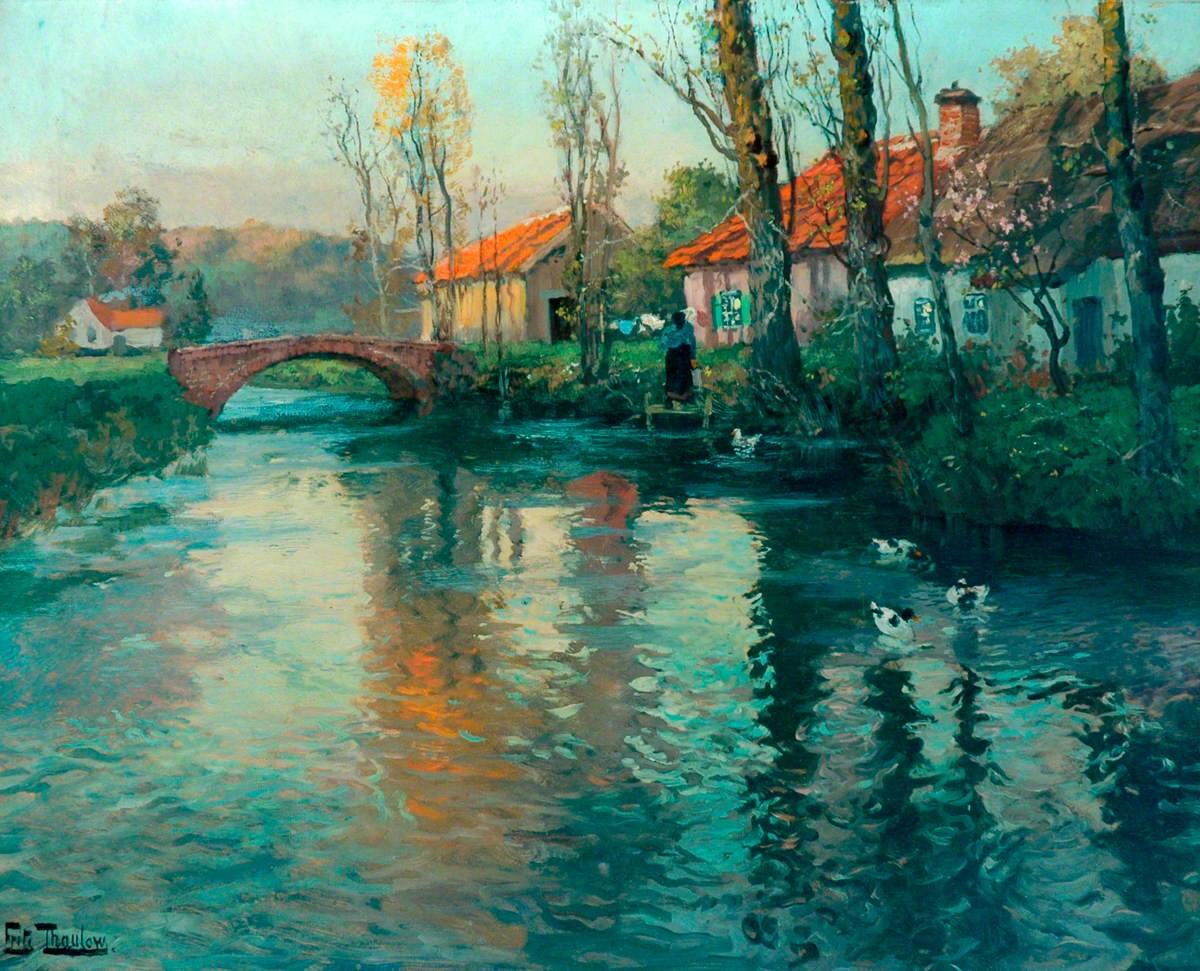 The River
Fritz Thaulow.