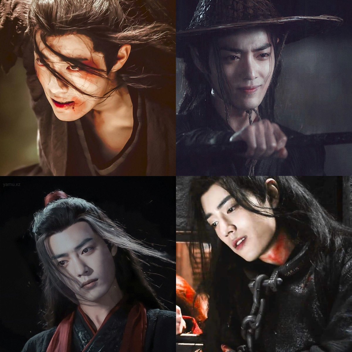 xiao zhan played “wei wuxian” to show everyone how it’s done