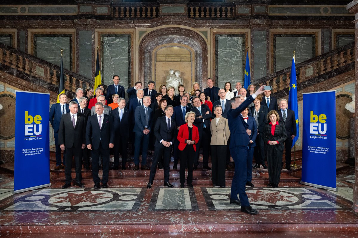 C’est parti pour l’ouverture de la Présidence belge du Conseil de l’Union européenne ! 🇧🇪🇪🇺
La Wallonie et son Gouvernement vont jouer un rôle unique et important en Europe en étant directement aux commandes pour l’élaboration de plusieurs politiques européennes. ✅
@EU2024BE