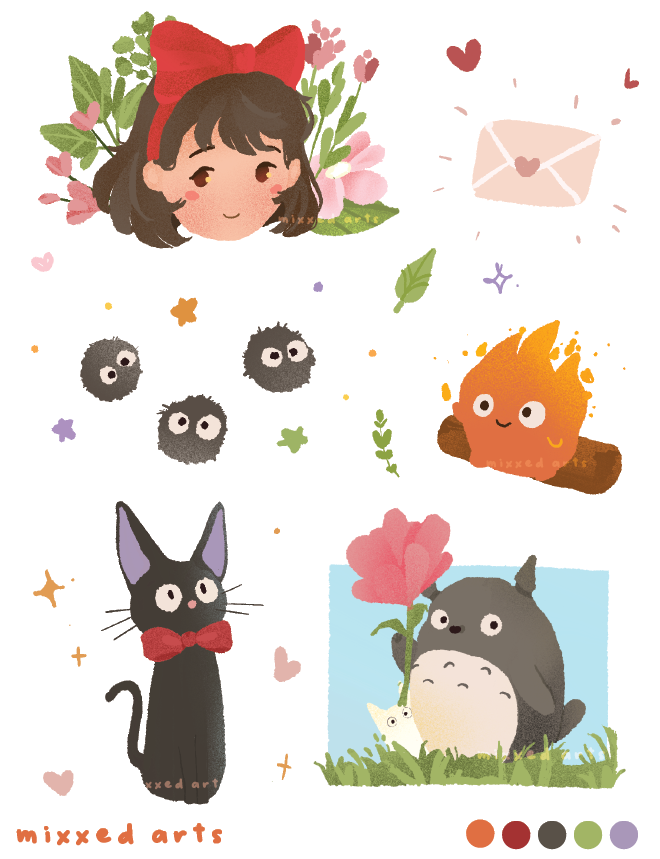 new sticker sheet 🌟✨ soon

#StudioGhibli