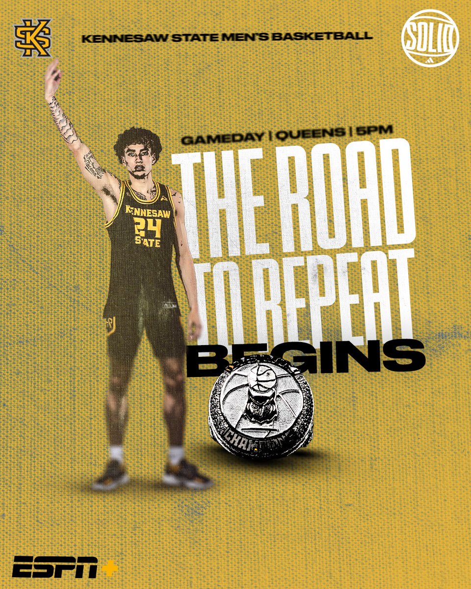 🏀 GAMEDAY‼️
#ASUN Opener ‼️

🆚 Queens

⏰ | 5 pm
📍 | Convocation Center
🖥️ | ESPN+
🎟️ | bit.ly/3NUEiMK

#SOLID | #HootyHoo 🦉