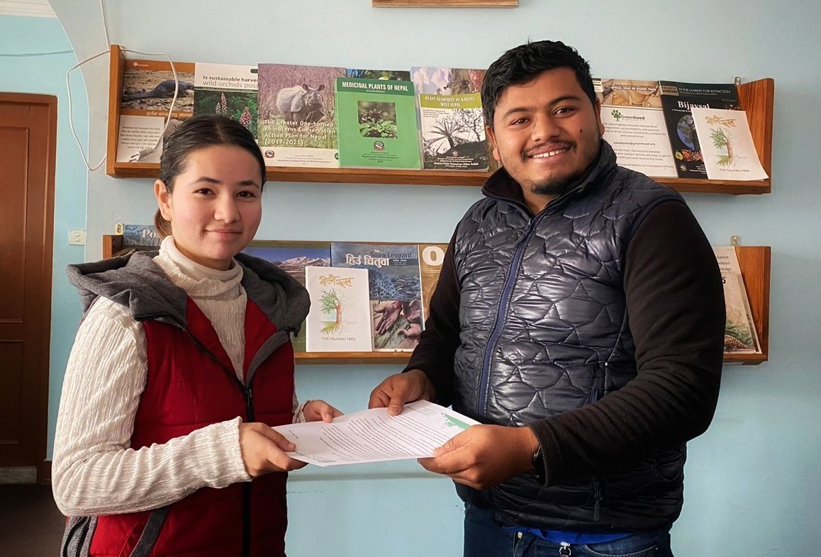 GYBN_Nepal's tweet photo. We welcome Shreya Adhikari as our new Chapter Coordinator! We believe she will lead our network to greater heights &amp; inspire more youths to join our cause of nature conservation. We thank @HimalayanSanjay for his amazing leadership &amp; wish Shreya all the best. 
Congrats Shreya! https://t.co/yjL5DULiId