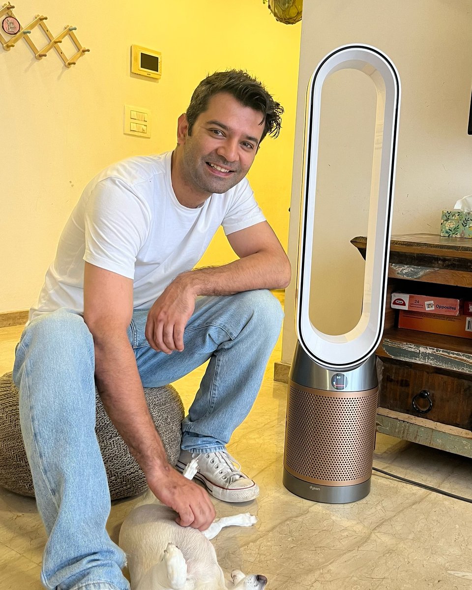 new post  ig #BarunSobti ❤️😍👏
@BarunSobtiSays
Revolutionize your air, revolutionize your life.
Dyson Purifier Cool Formaldehyde – making every breath a breeze of pure bliss.

#dysonpuriﬁer #dysonhome #dysonindia #gifted