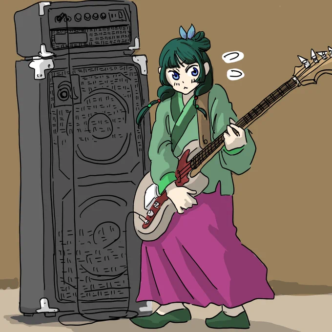 花になってえ!のとこでベースが「んべんべんべ」ってなるのめちゃくちゃ気持ちよくってえ#薬屋のひとりごと 