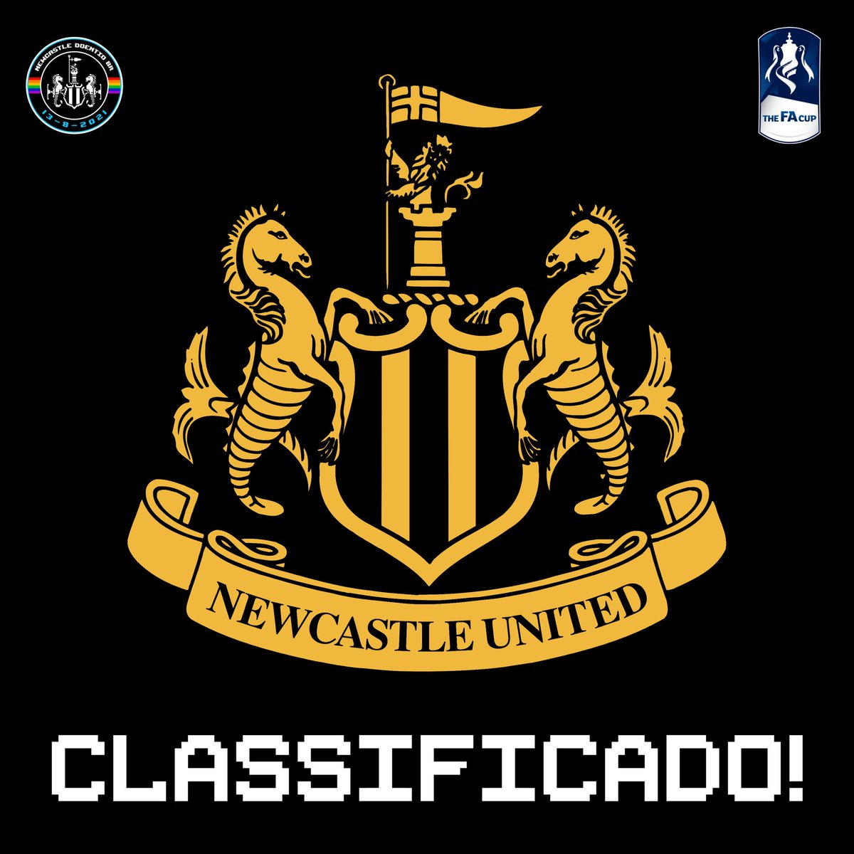 NUFCdoentio's tweet photo. O NEWCASTLE VENCE O DERBY E ESTÁ NA PRÓXIMA FASE DA COPA DA INGLATERRA! https://t.co/7G16fMvrhm