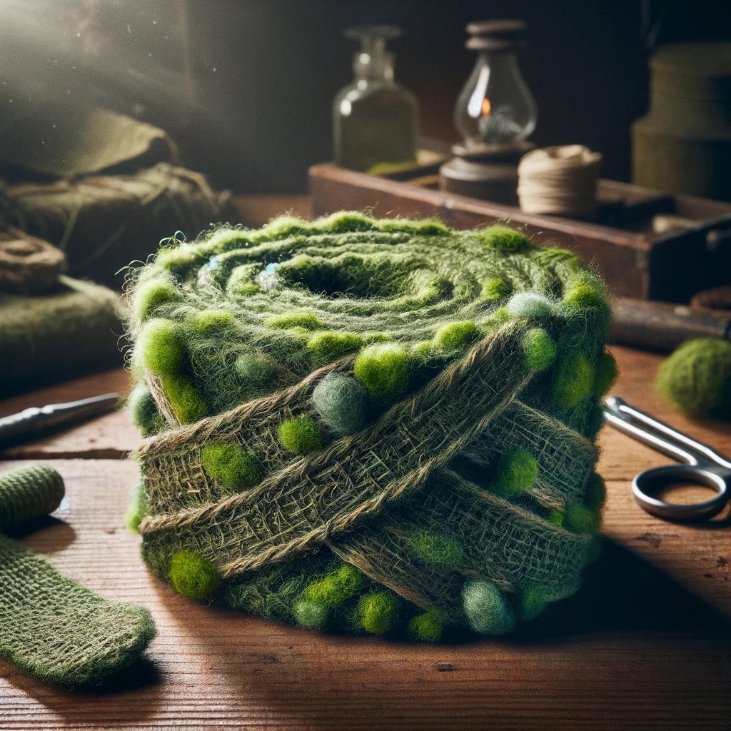 Doctablet's tweet photo. Before the widespread use of cotton for bandages, various types of moss were used for treating wounds. Sphagnum moss has excellent absorbent properties, capable of holding up to twenty times its weight. https://t.co/ibFMb3xBrL