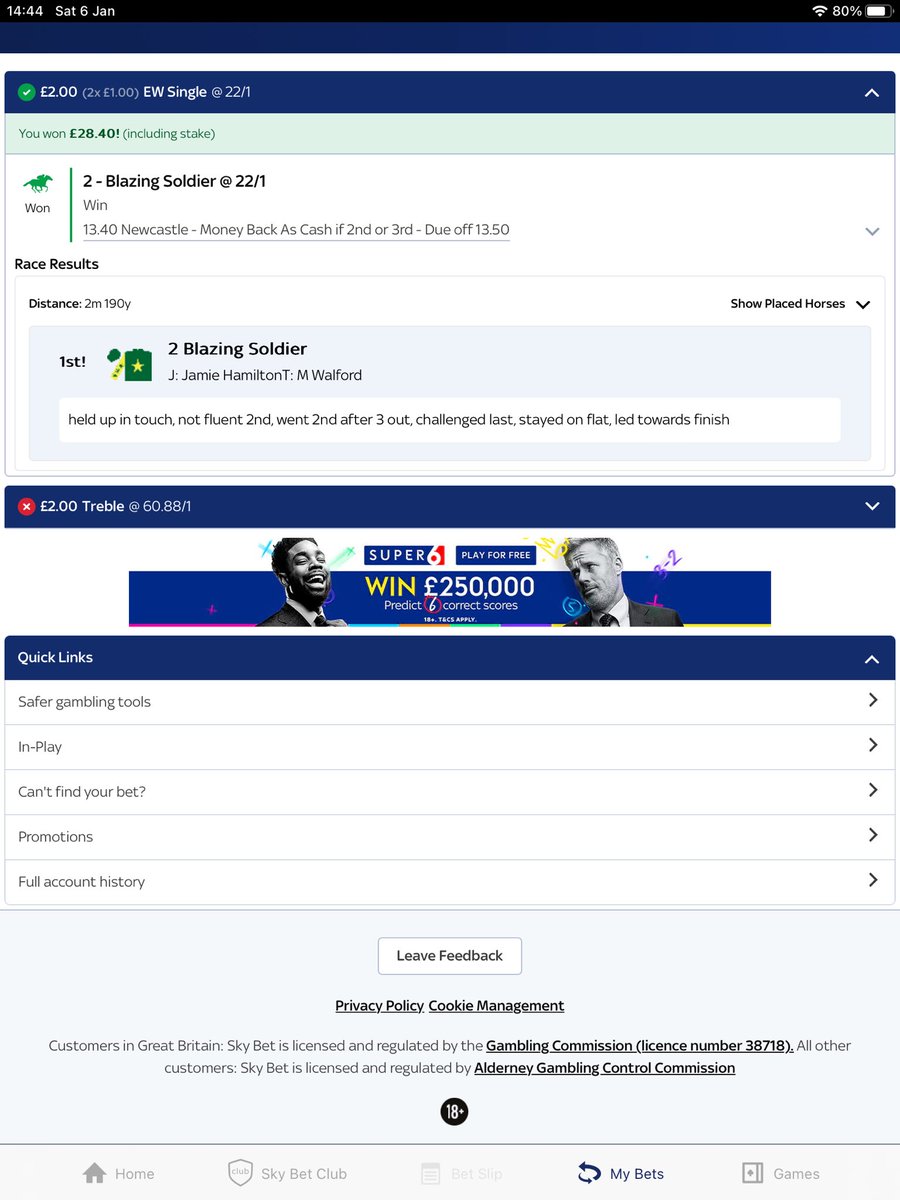 JoinerAndy's tweet photo. @WWWoodzy92 @FinalFlightPod What a great result James,only had a cheeky £1 e/w lol https://t.co/dSnedSnTjj