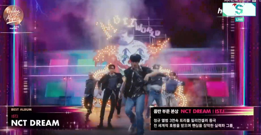 240106 🏆 NCT DREAM won Album Bonsang (Physical) at the 38th Golden Disc Awards (GDA) in Jakarta, Indonesia

Congratulations 7DREAM 🎉
#NCTDREAM_ISTJ 
#NCTDREAM <a href="/NCTsmtown_DREAM/">NCT DREAM</a>
