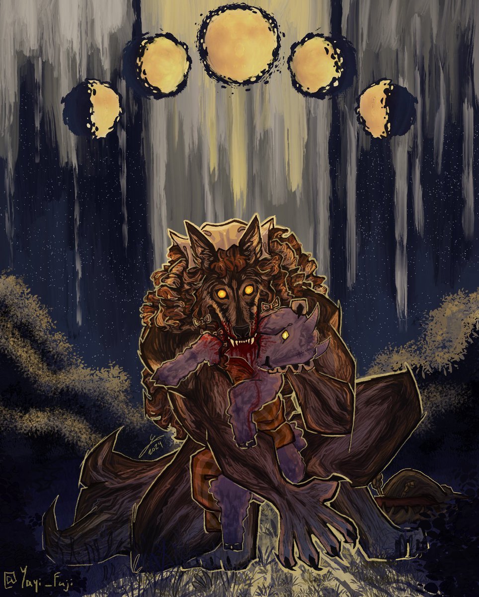 Yayi_Fuji's tweet photo. Werewolf! Freya and her first full moon GUYS HEAR ME OUT-
#LittleGoodyTwoShoes #LGTS https://t.co/sDdor3zLgH