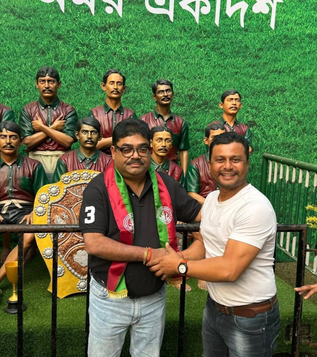 Baidyabati Sheoraphuli-r Rong Sobuj Meroon ❤️💚 tweet media