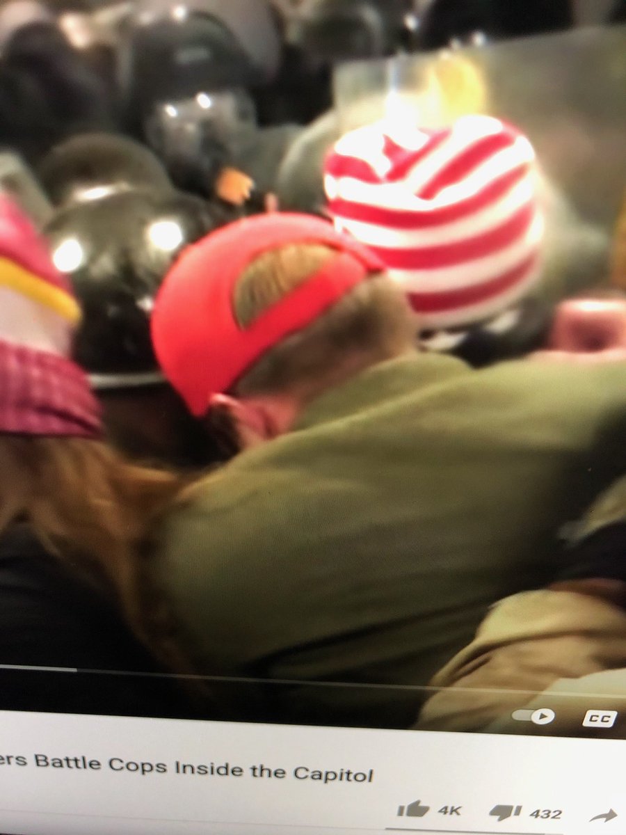 This is me: Defending the tunnel entrance against Trump’s “hostages”.