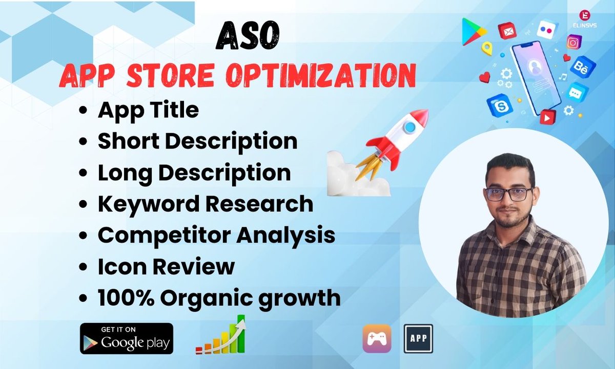 ahmedrizvy01's tweet photo. "Boost Your App's Visibility, Download, Ranking in Play Store. Continue with me;
Click here(Gig): https://t.co/ThwvmgFhFK
#aso #AppStoreoptimization #AsoService
#YEONJUN #Capitol #GoodSaturday
#epl #laliga #JoeBiden https://t.co/ZfwTKkZijy