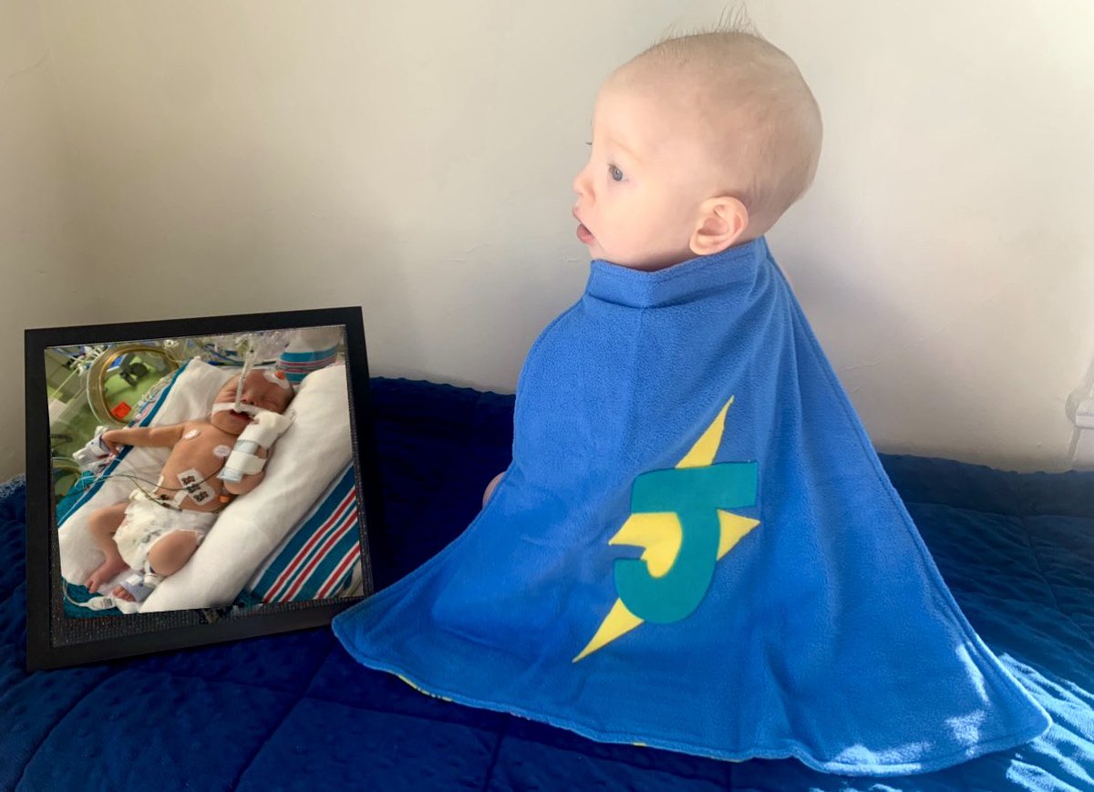 kaitpadillaa's tweet photo. My baby turns one in 2 1/2 weeks 😭 

Being told he had a 60% chance of survival after he was born and everything he went through his first few weeks of life makes it such a bittersweet day. So thankful he’s here and healthy and the hard part is behind us. https://t.co/JB8iSvuvWY