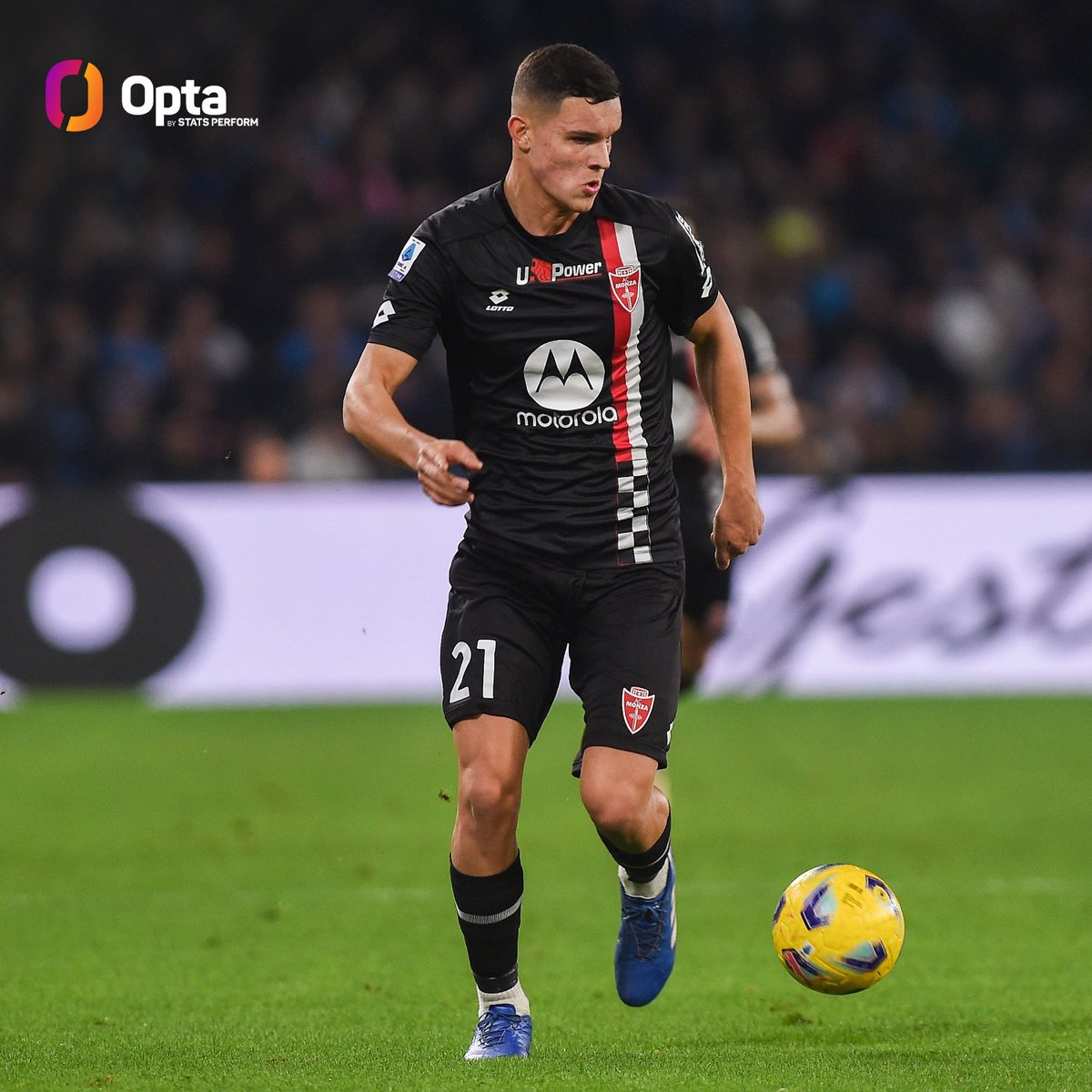 OptaPaolo's tweet photo. 2 + 2 - Valentin #Carboni è uno dei 4 giocatori nati dal 2005 in poi capaci di segnare almeno 2 gol e fornire almeno 2 assist nei maggiori cinque campionati europei 23/24 (gli altri tre sono Kroupi, Zaire-Emery e Tel). Gemma.

#FrosinoneMonza https://t.co/ORNqSWYRQe