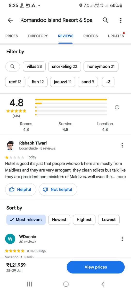 rishabh_memes's tweet photo. Hey Indians why just stop our country from going to Maldives? 
Do the needful in reviews of every resort/hotel and warn others also ! https://t.co/01GVvhwHUZ