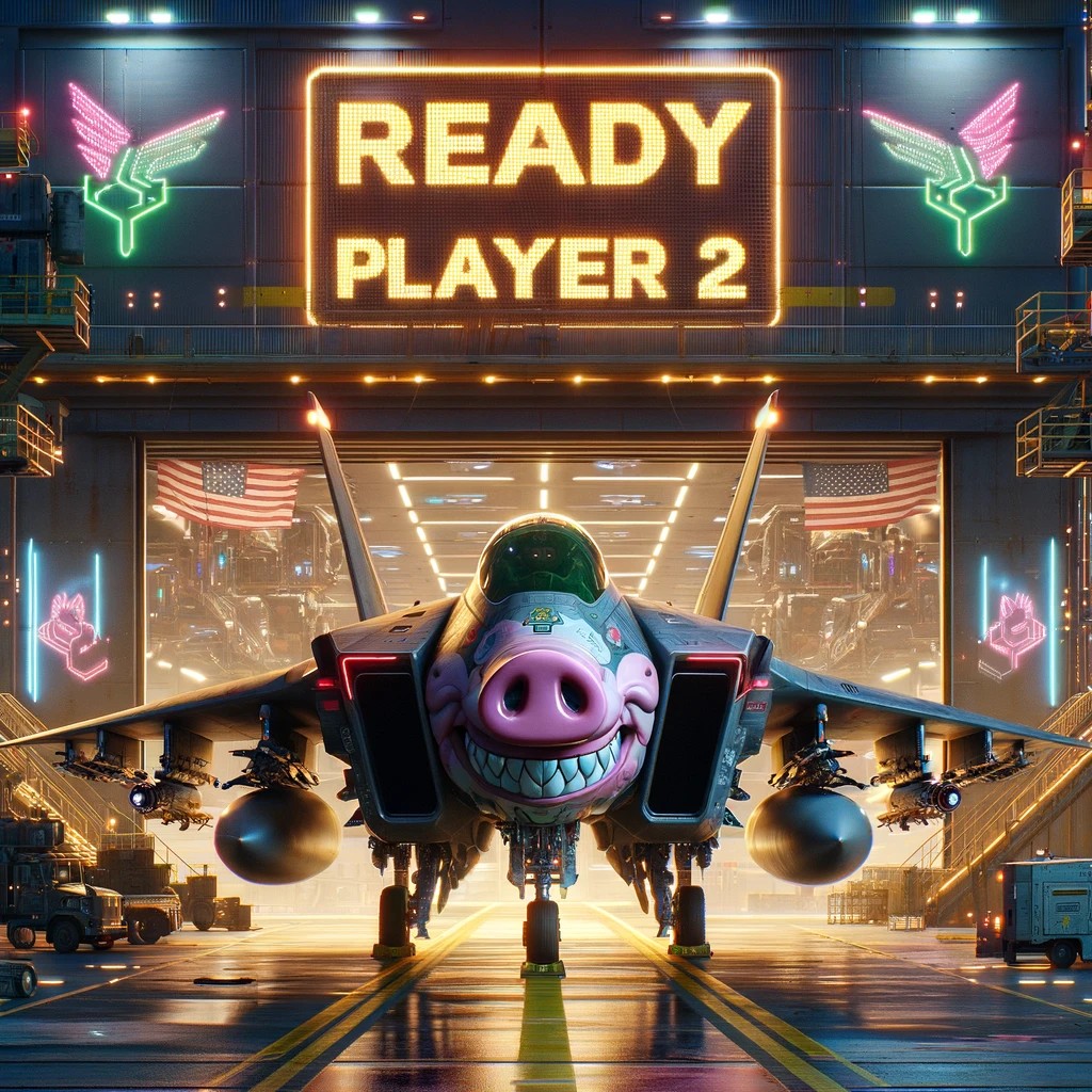 PB_Dutch's tweet photo. @GoodPorkjet #readyplayer2 https://t.co/8XEksj8bWx