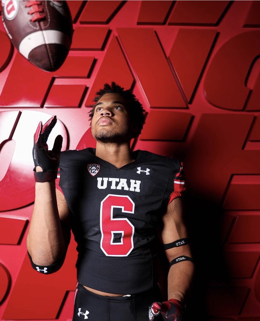 Tritonfootball's tweet photo. Congrats to @kanious_vaughn on his commitment to @Utah_Football   Expect big things in 2024!  #onetownoneteam 🔱🏆🏈 https://t.co/OjaJLT0QA2