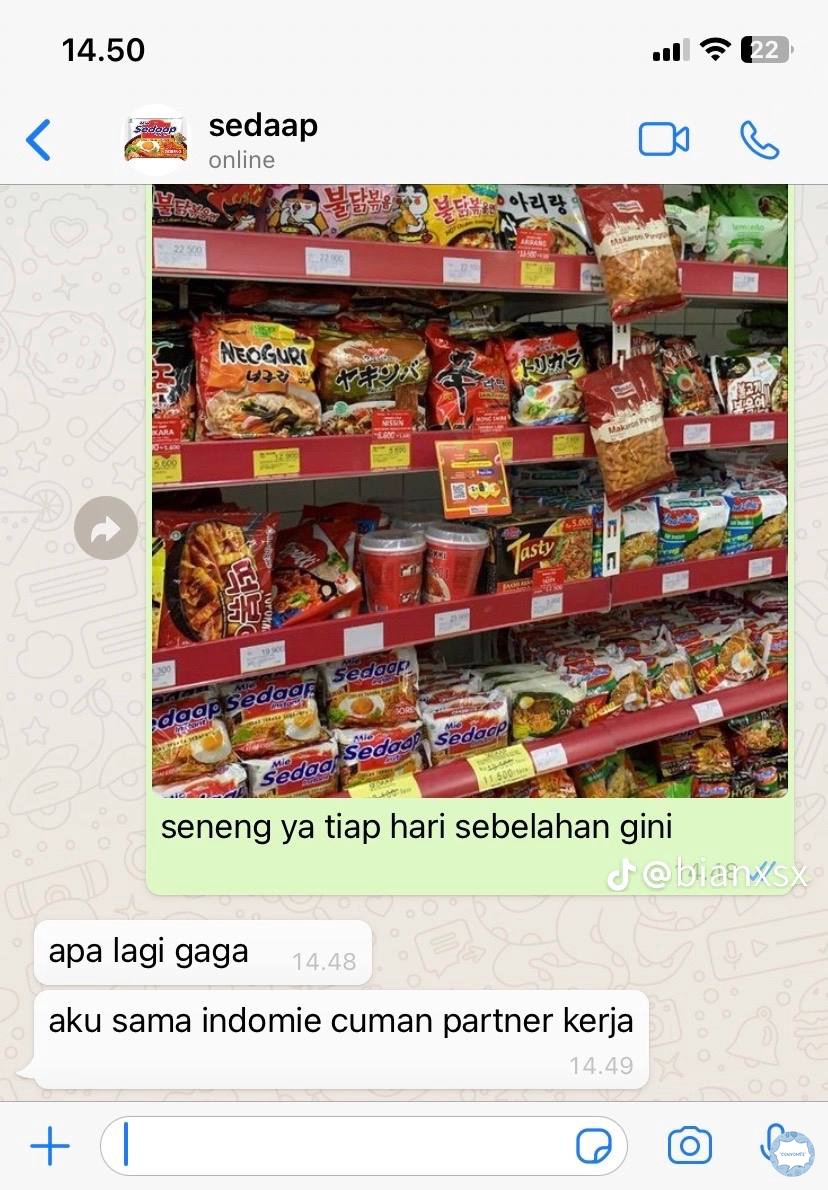 convomfs's tweet photo. 🤍 malam malam bukan nya tidur malah baca au per mie instan an 😭😭😭😭😭😭😭😭 https://t.co/yVbyoiKLte