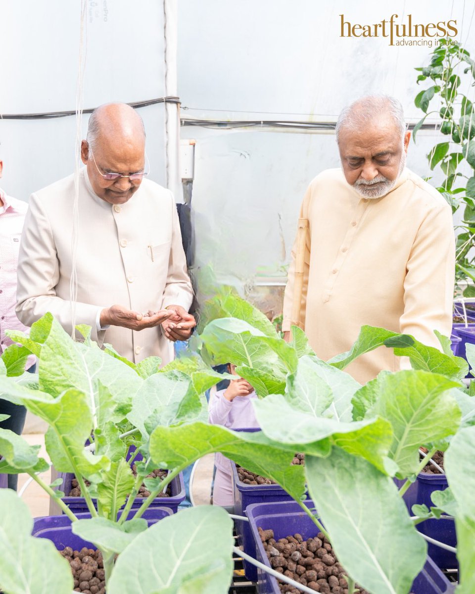 kamleshdaaji's tweet photo. I am reminded of the visit of Honorable Ram Nath Kovind ji ( @ramnathkovind ) to Kanha Shanti Vanam in 2020, when he inaugurated it. It was a joy to host him again at @kanhashantivan 

When he arrived, we immediately meditated together. After lunch, we took a stroll and spent time in the forests in Kanha. 

Kovind Ji expressed that returning to Kanha Shanti Vanam felt like a heartfelt 'homecoming.' His joy radiated as he observed the flourishing and growing campus, expressing immense happiness at its vibrant transformation.

Happy to spend this time with him, and looking forward to his next visit. 

#heartfulness #meditation #kanhashantivanam #specialvisit #transformation #spirituality
