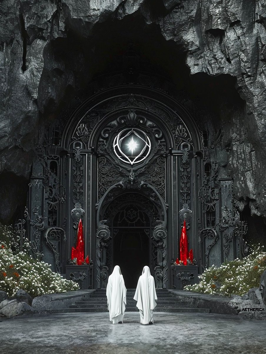 AethericaX's tweet photo. Location: Magi Healer Temple
One of the sacred temples of the Magi Healers, found in the underground Kingdom of Myrendoril.
World: #XeonPrime | #Worldbuilding | #MidjourneyV6 | #ConceptArt
