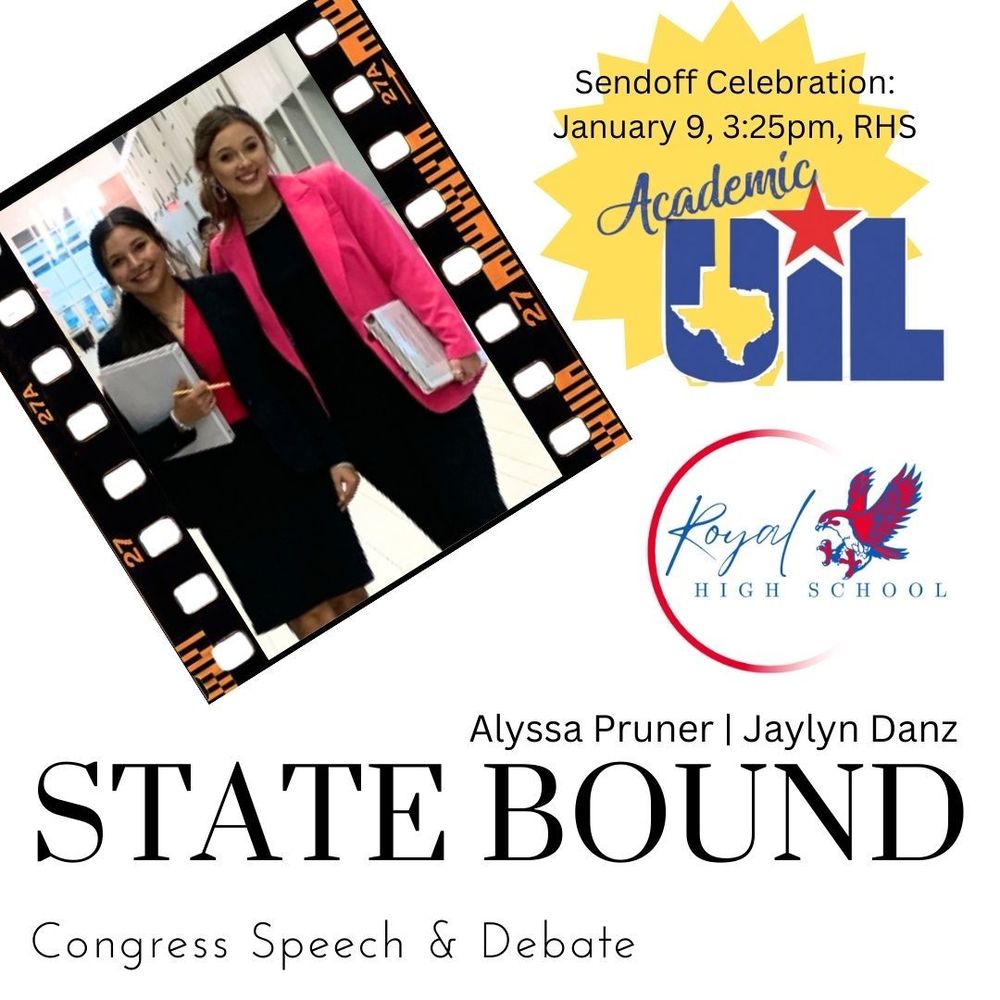 risdhighschool's tweet photo. UIL Academics State Sendoff Celebration! https://t.co/Vb5tv60say https://t.co/zGsSwzAVwP