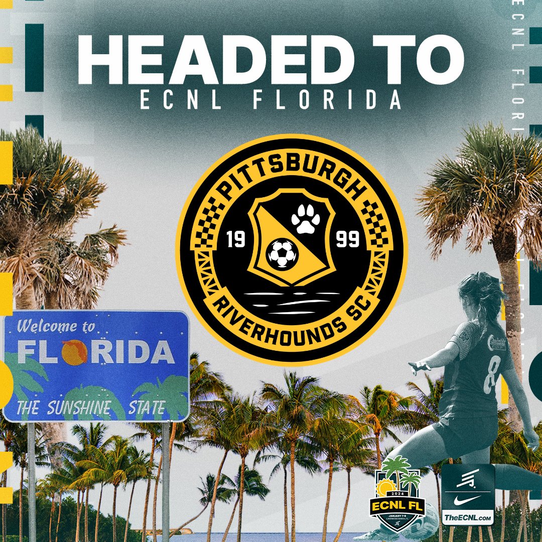 HoundsAcademy's tweet photo. ☀️🌴 Our 08/07/06.05 @ECNLgirls are heading to the Sunshine State! ☀️🌴

Good luck to our girls who will be competing in front of hundreds of college coaches at the @TheECNL FL National Showcase event this weekend‼️ 👏👏👏 https://t.co/tpLhbbjSNz