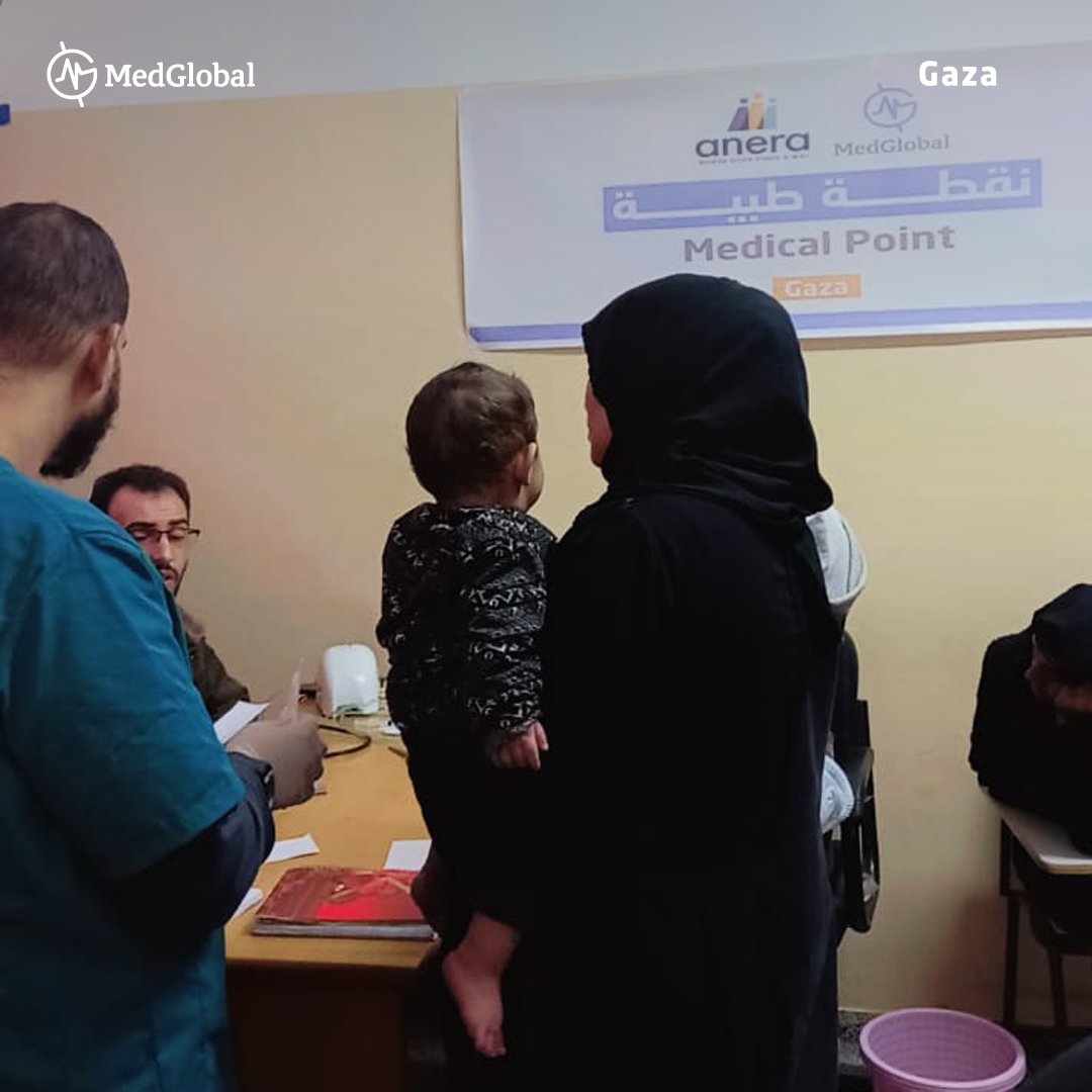 MedGlobalOrg's tweet photo. MedGlobal's dedicated team in Gaza are working tirelessly to provide healthcare across our Medical points. 

Every day, our team treat approximately 400 cases, offering crucial support. Your support is saving lives.

Give today: https://t.co/M5Y912S3SR https://t.co/jhTOAusQRx
