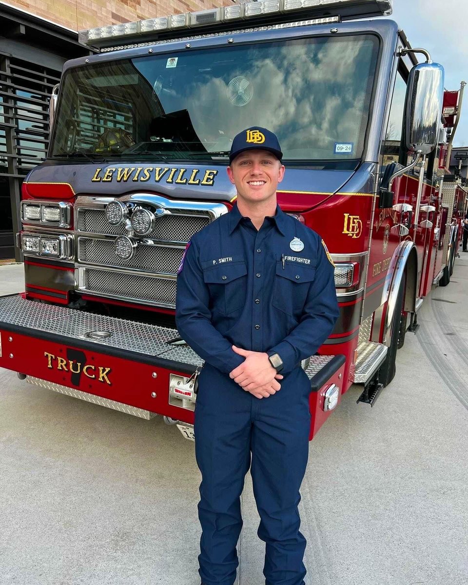 Bronco Baseball is proud of this young man! Congrats to Parker Smith (AKA-PUP) as he is now serving on the Lewisville Fire Department. Always has been a servant leader with tremendous work ethic! #BroncoProud #winning