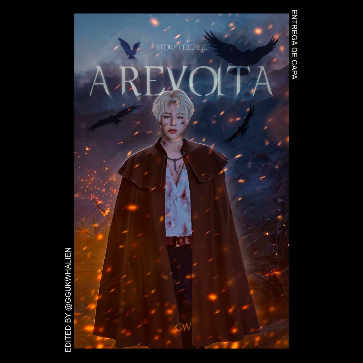 Entrega de capa! 🧡
Primeira capinha desse lote! Obrigada <a href="/NeverMind_GCf/">𝙂𝙚⁷ 🍒</a> pela confiança! Eu estava morreeeeendo de saudade de editar e pra mim foi um prazer imenso!

Lembrando que os pedidos ainda estão abertos, ainda tenho 5 vagas disponíveis!